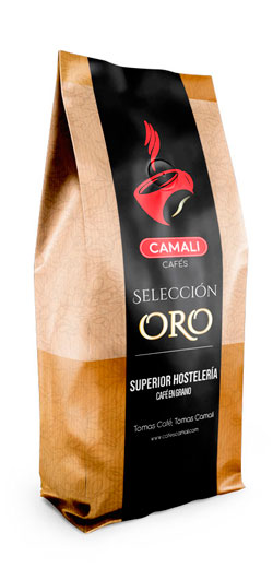 Bolsa café en grano selección oro Cafés Camali