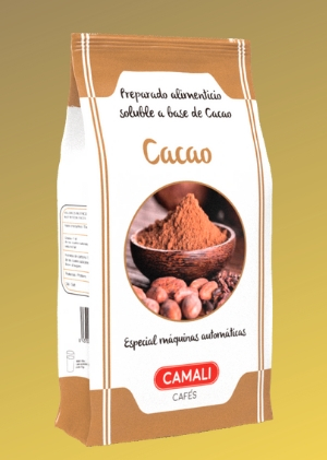 Cacao especial maquina vending Camali